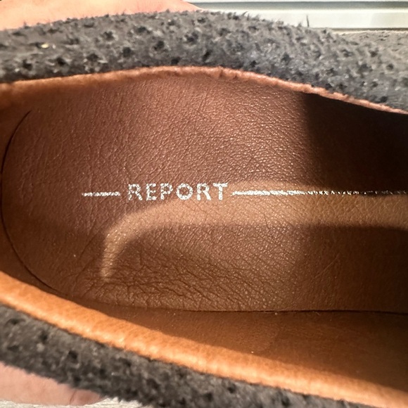 Report Gray Perforated Slip-On Sneakers size 7.5 - Picture 5 of 6